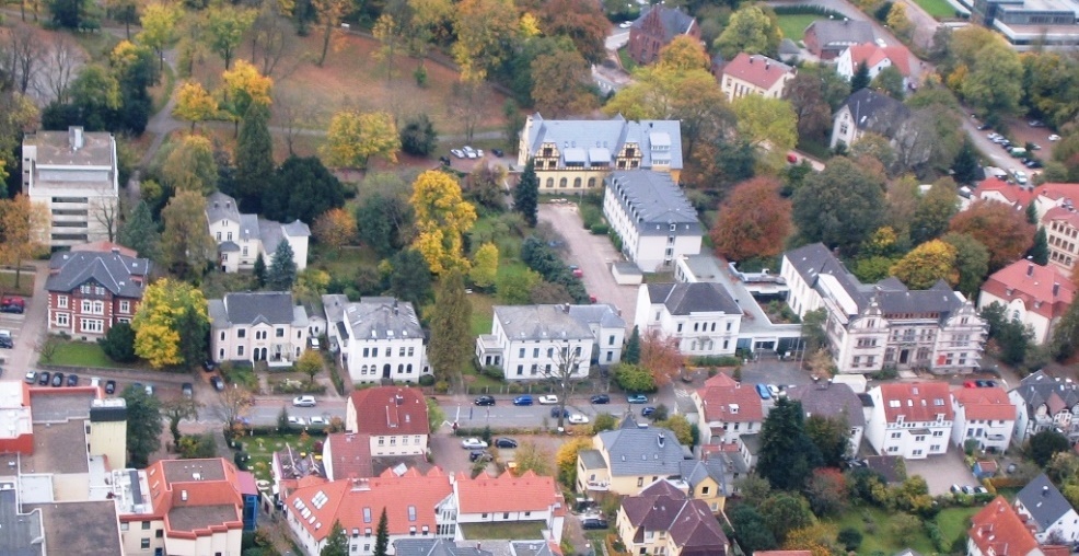 Justizzentrum Bückeburg Luftaufnahme
